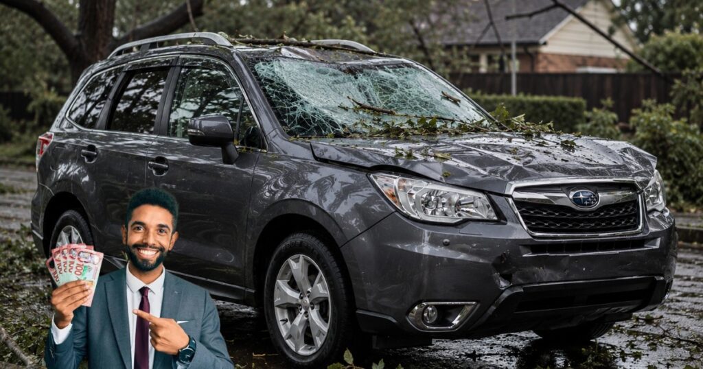 Get Top Cash for Storm damaged vehicles